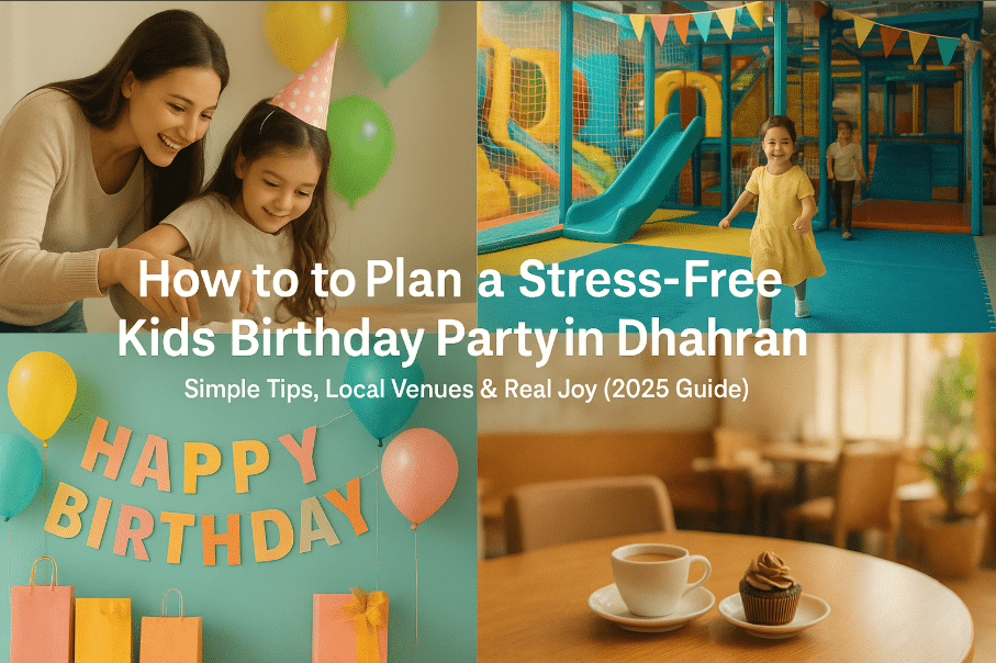how to plan stress free birthday party for kids