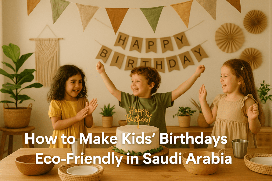 Eco-Friendly Kids’ Birthday in Saudi Arabia
