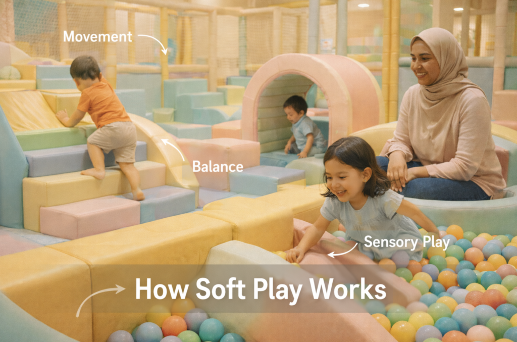 How soft play works