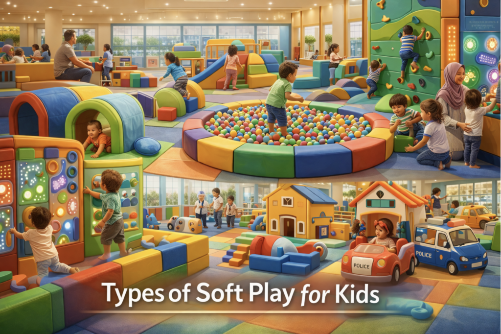 types of soft play for kids