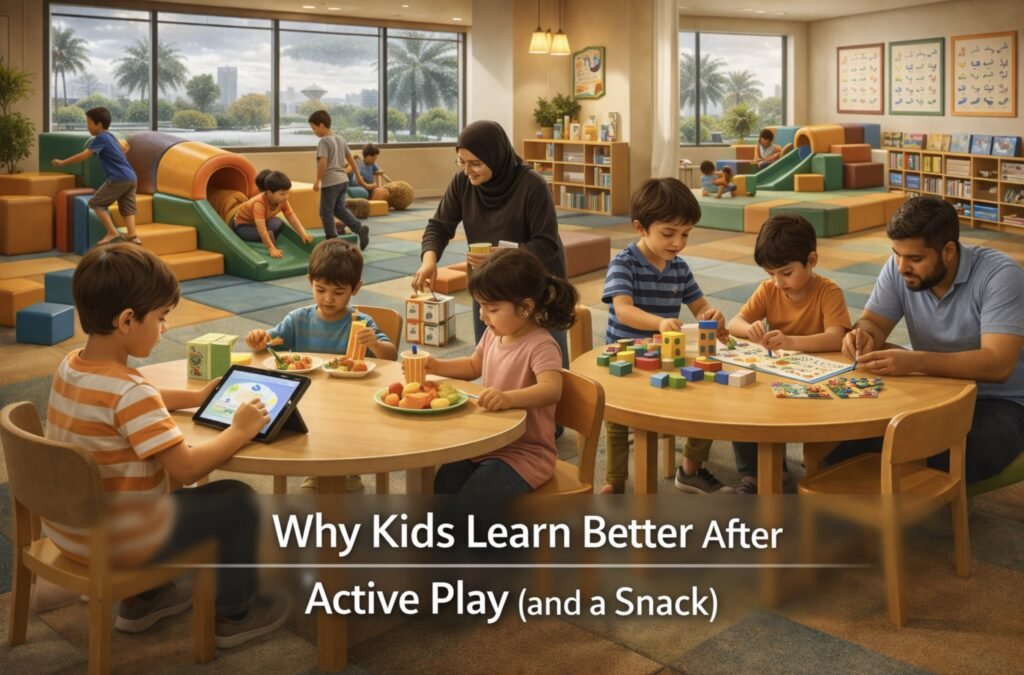 why kids learn better after active play